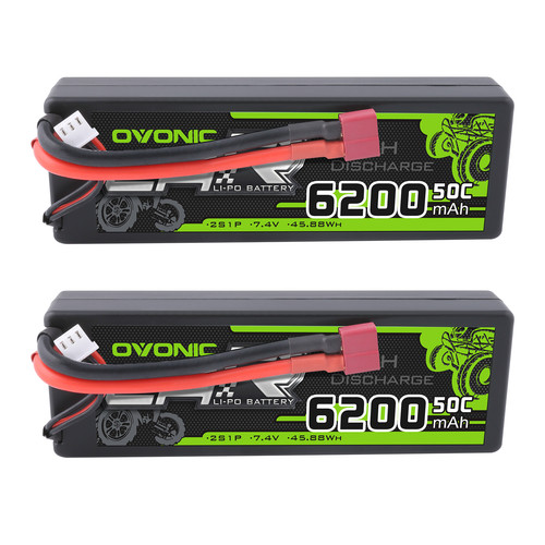 Ovonic 50c 6200mah - 7.4v,