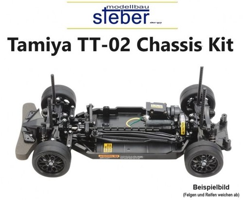 Tamiya tt 02 chassis - 1:10, tt-02