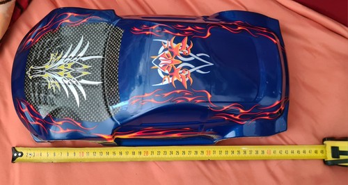 Car karosserie 10 blau - rc,