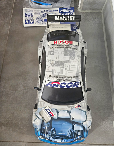 Tamiya mercedes benz dtm 10 - tamiya, 1:10