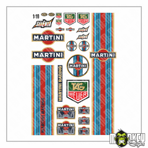 Martini racing rc - martini, 1:10